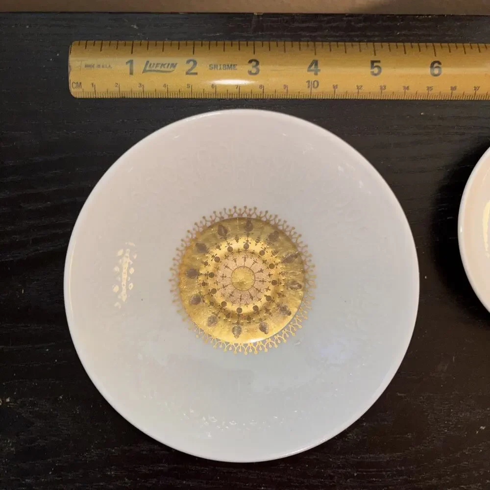 3 Rosenthal Studio Linie Bowls • Bjorn Wiinblad • Quatre Couleurs Romanze • VTG